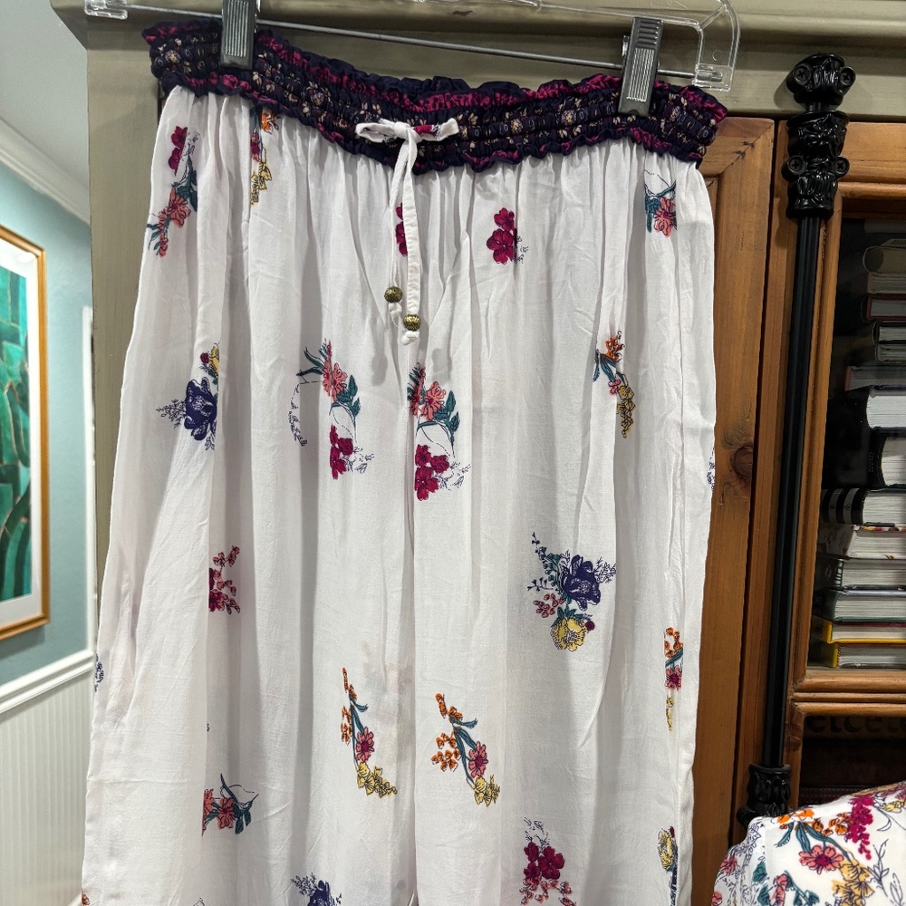 Anthropologie x Floreat Sweet Dreams Pajama Set, Size Medium - Picture 5 of 16
